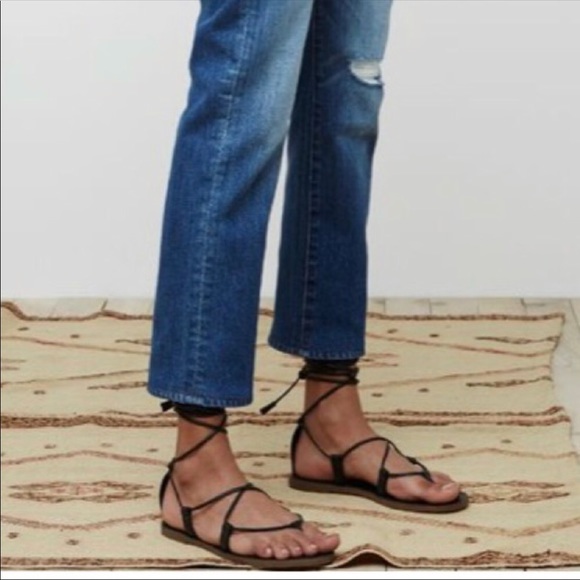 madewell boardwalk lace up sandals